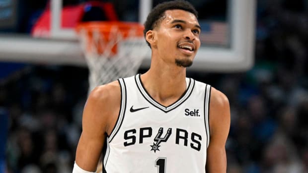 San Antonio Spurs center Victor Wembanyama